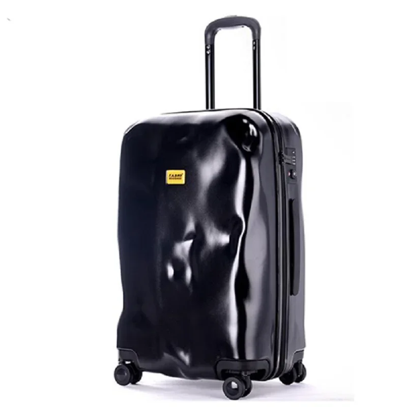 PC 20/24/28Inch Lrregular Cabinet Rolling Luggage Trolley Suitcase Hard Shell Large Capacity Travel Bags Young Fashionable Case