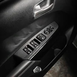 For Kia Morning 2020-2023 Window Glasses Lift Button Cover Switch Frame Trim Door Armrest Panel Decal Interior Mouldings