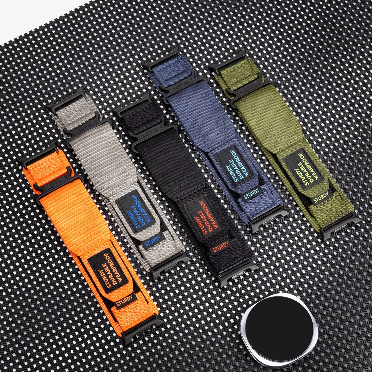 Tactical Sport Nylon Band for Samsung Galaxy Watch8 40mm 44mm Ultra 2025 47mm Watchband Bracelet for Galaxy Watch 8 Classic 46mm