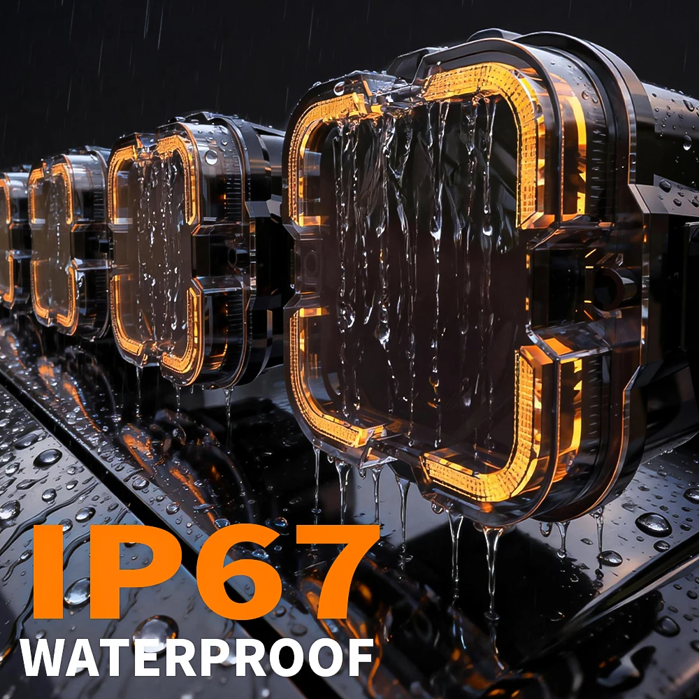 LOYO Factory Car Spot Pod Led Fog/driving Light 18/30/50 Inch LED Roof for Offroad UTV Vehicle Truck Work Led Modular Light Bars view 5