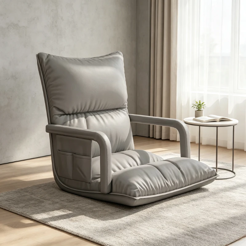 Folding Tatami Sofa Chair Japanese Style Backrest Cushion Single Lounge Seat for Dorm Window Sill Portable 일본식 좌식의자