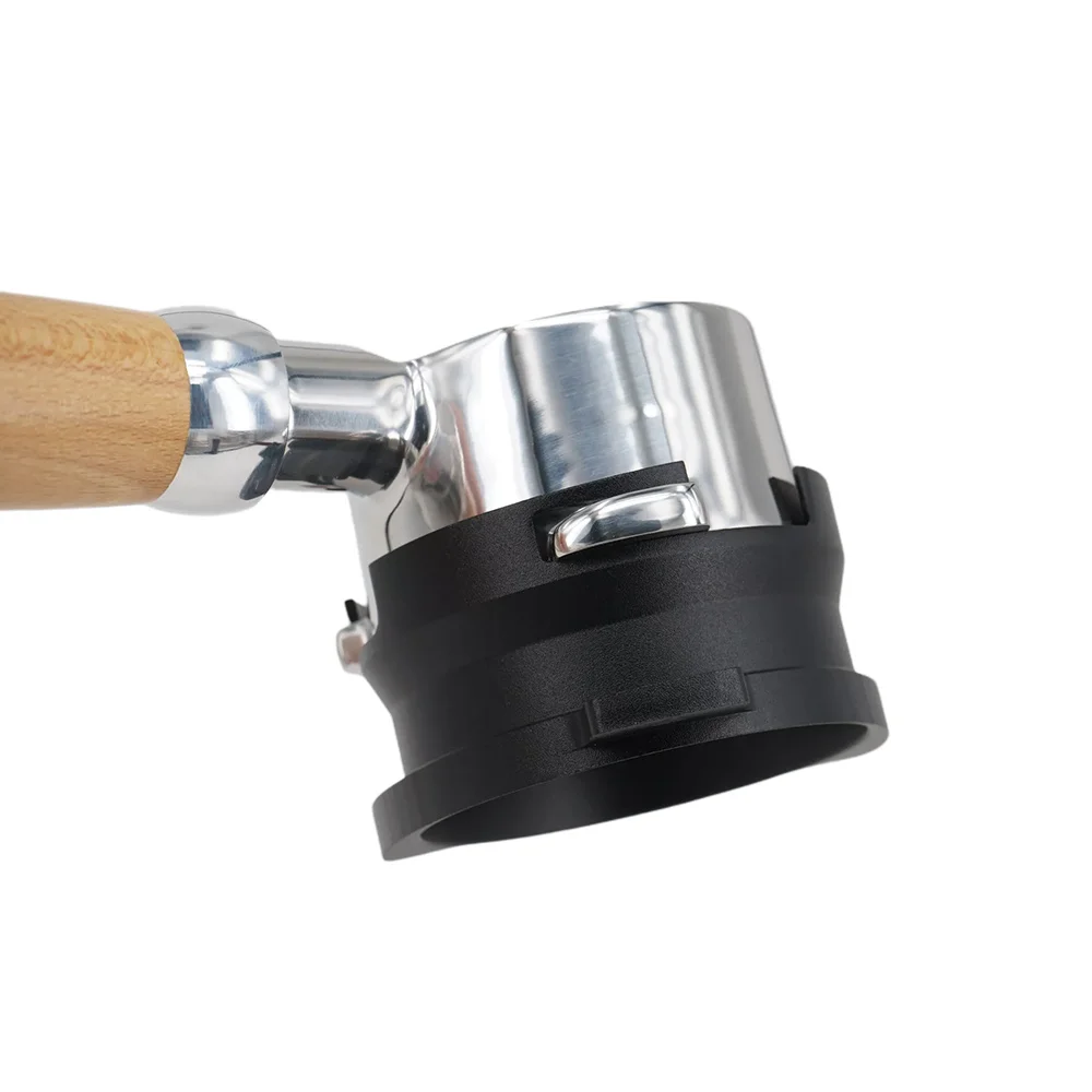 حلقة جرعات القهوة المصنوعة من سبائك الألومنيوم قابلة للدوران 4 مم - ملحق قمع استقبال مسحوق القهوة لآلات القهوة Breville