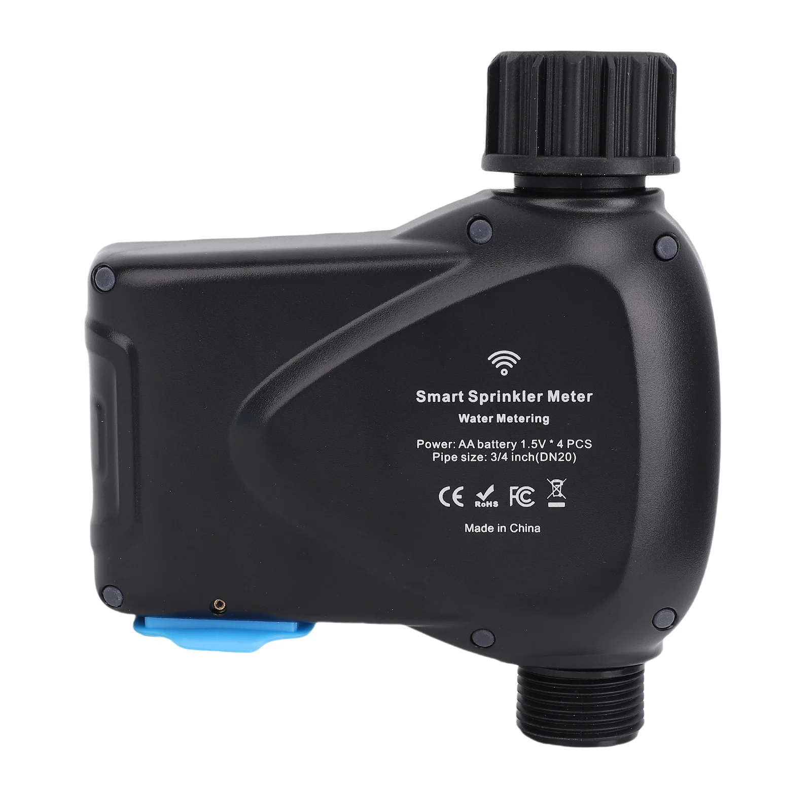 Smart Sprinkler Timer for Tuya WiFi Garden Hose Outdoor Water Controller Automate Lawn Pool Watering System w/ Rain Delay Meter