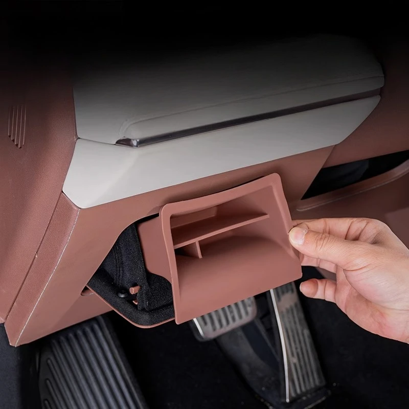 For BYD Xia Main Driver's Certificate Storage Box The Left Side Below The Interior Car Is Stored and Changed To Decorative