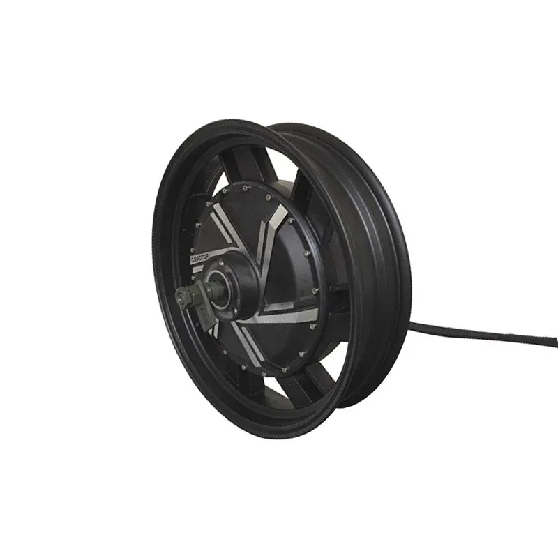 QS Motor 17 Inch 273 5000 Watt 72v Electric Motorcycle In-Wheel Hub Motor(45H) V2 Type