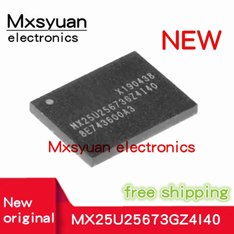 1 piece MX25U25673GZ4I40 MX25U25673GZ4140 MX25U25673 QFN-8 Mxsyuan 100% New original