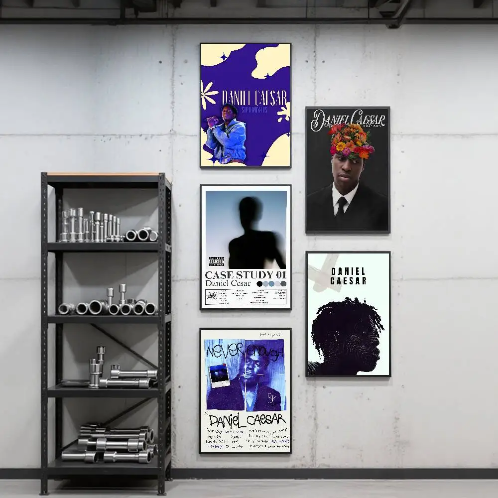 Pop Rapper D-Daniel C-Caesar Poster Art Print Anime Style Home Decor Ideal Gift Perfect Room Decor