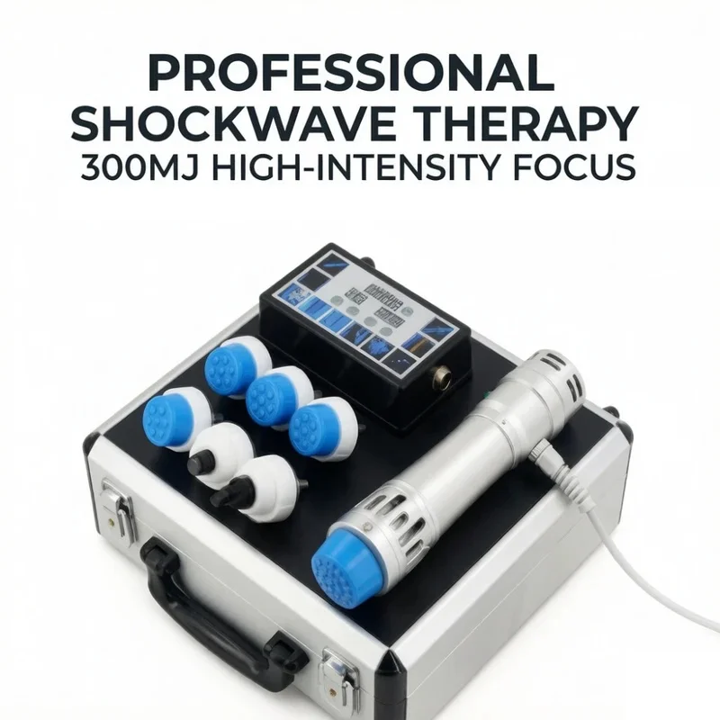 2026 New Shockwave For Erectile Dysfunction 300MJ Professional Shock Wave Therapy Machine Body Massage Relax Relieve Waist Pain