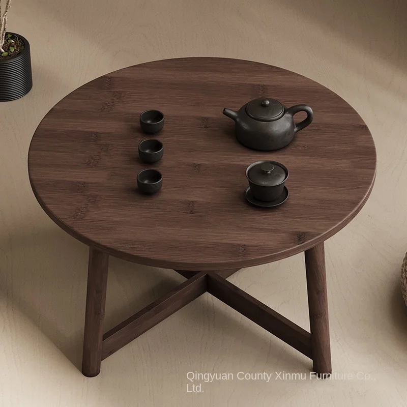 نافذة الخليج، طاولة صغيرة، حصير من الخشب الصلب، طاولة قهوة صغيرة، طاولة منخفضة في غرفة النوم، طاولة سرير، طاولة شاي، طراز صيني جديد