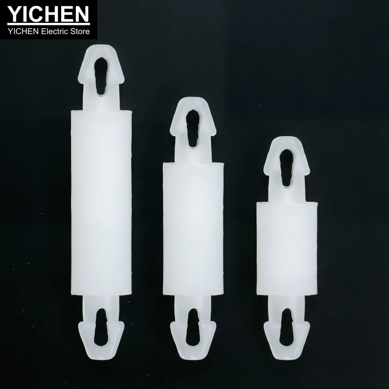100pcs 2mm Mounting Hole Push-in PCB Standoff Nylon Spacer Insulation Support Column Circuit Board Fixation Fastener
