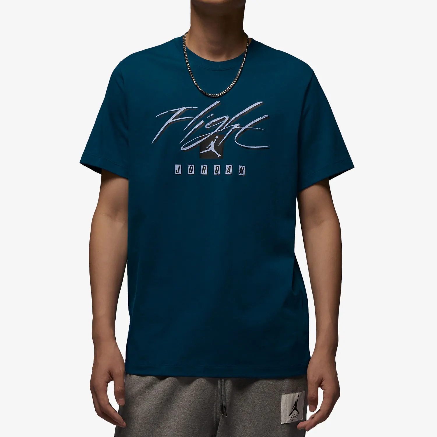 

Nike genuine JORDAN Men's Round Neck Training Casual T-Shirt FB7400-427