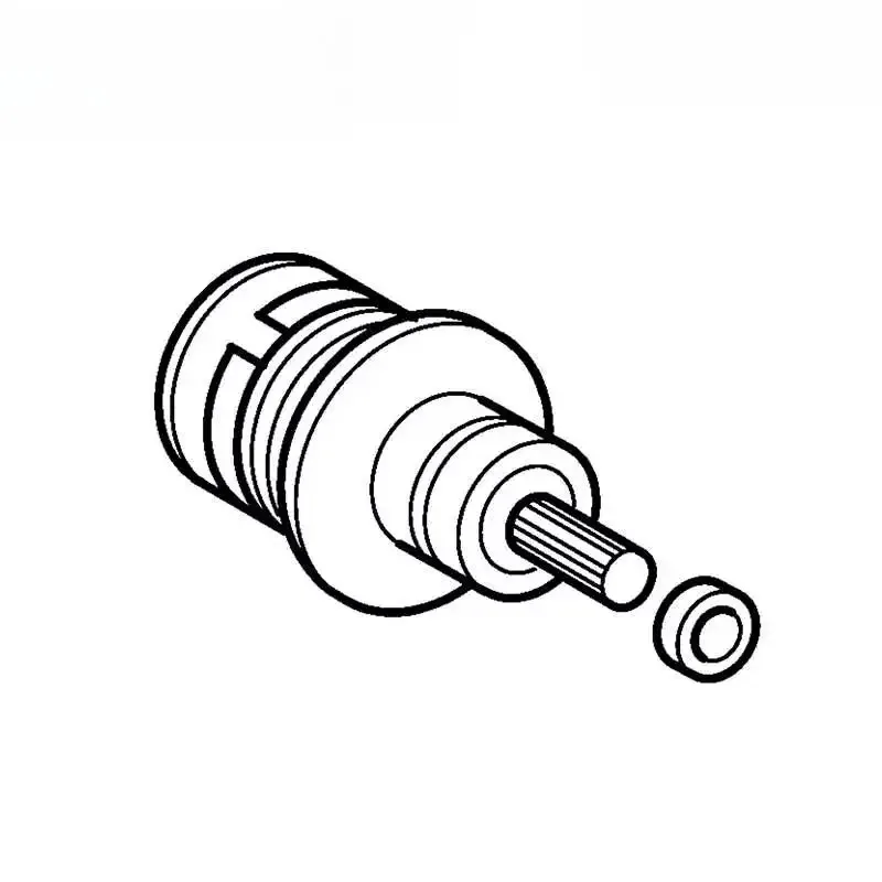 for Concealed Shower Faucet Panel Valve Core Parts Handle 08070102 Replacement