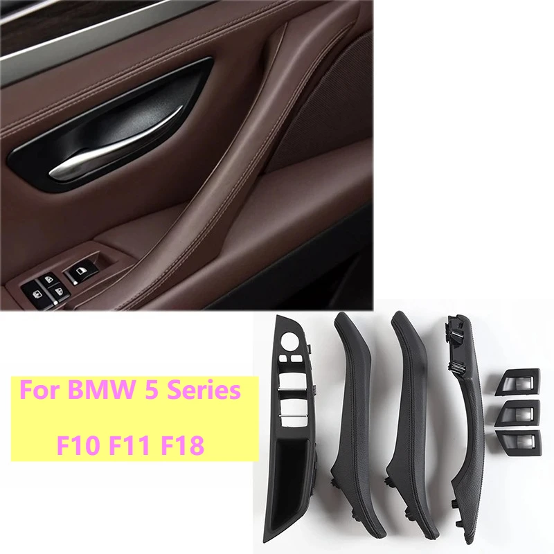 

LHD RHD Genuine Leather Left Hand Drive Inner Door Pull Handle Assembly For BMW 5 Series F10 F11 F18 520i 523i 525i 528i 535i