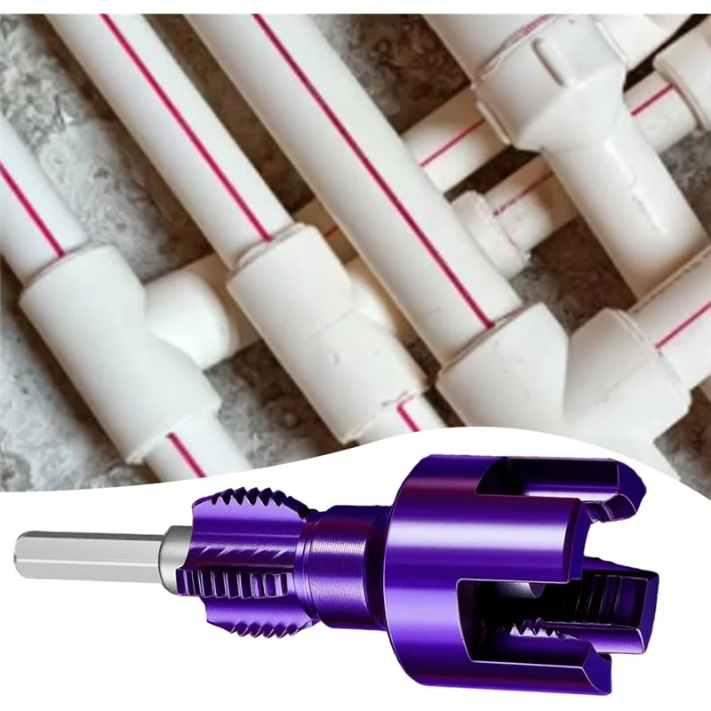 

AT63-инструмент для нарезания внутренней и внешней трубы, встроенный инструмент для извлечения внутренних и внешних труб, для подвала, гаража, сада