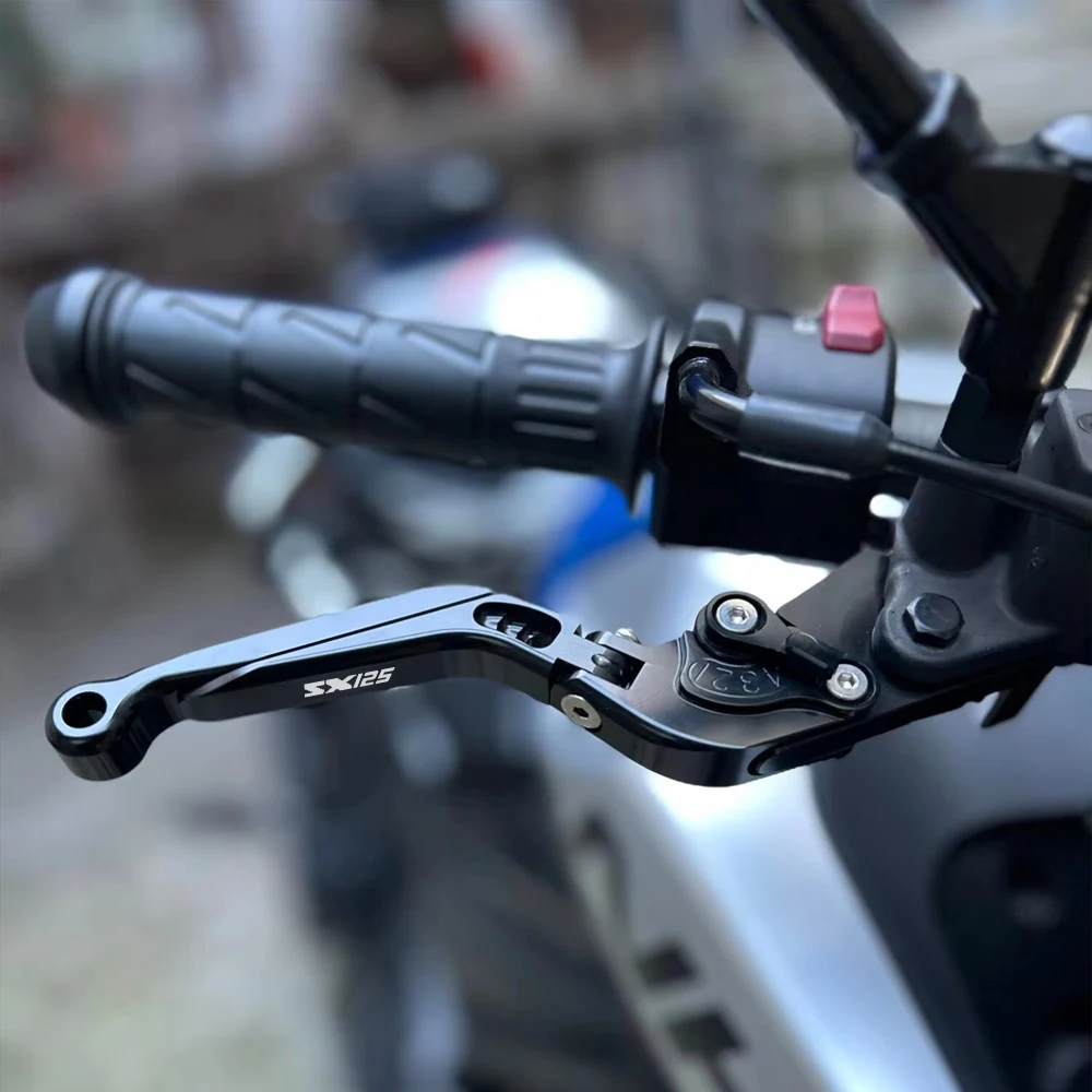 

SX 125 Motorcycle Accessories For APRILIA SX125 2021 2022 2023 2024 2025 Folding Adjustable Brake Clutch Levers Handle Levers