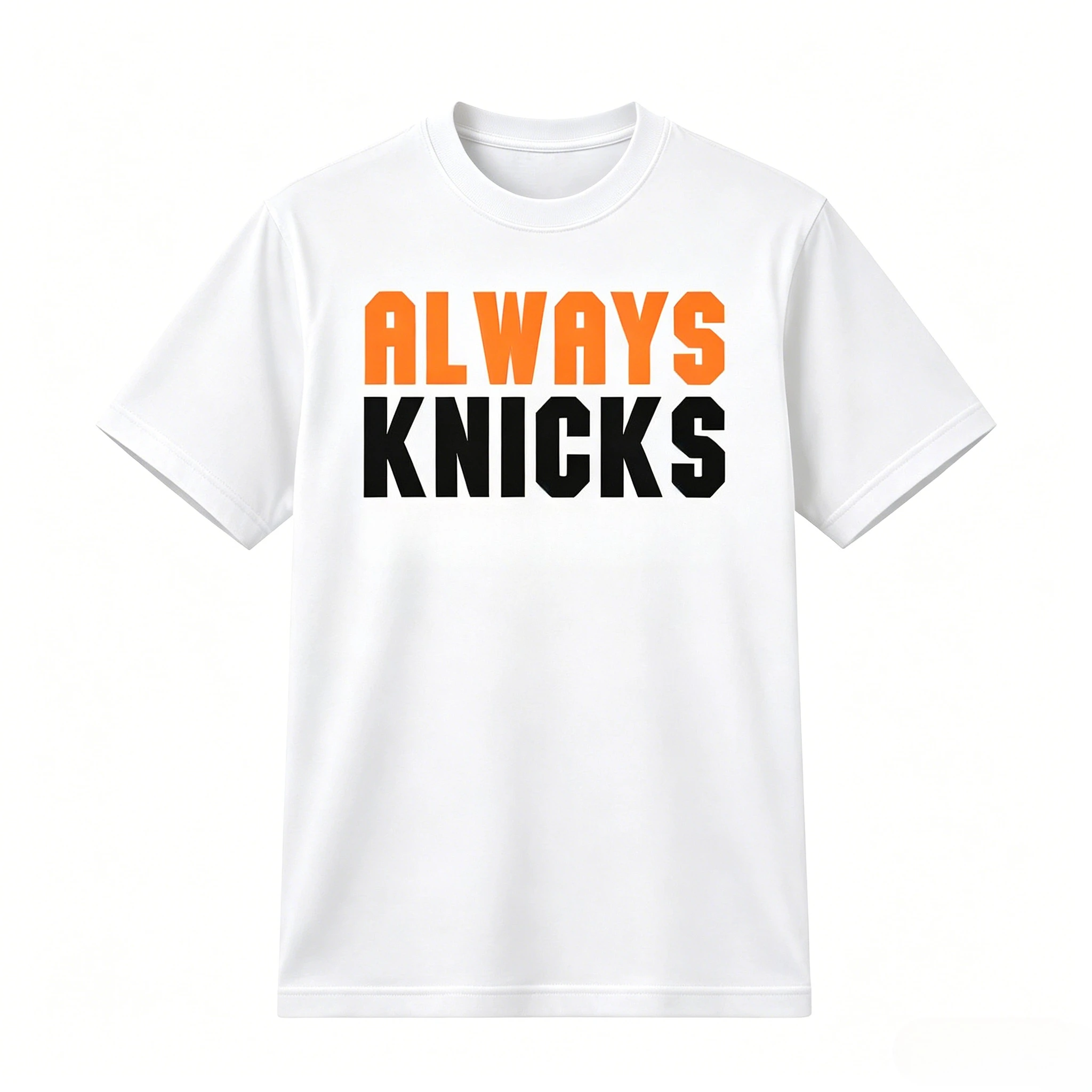 2026 New York Always Knicks Finals Fans Merch 2026 T-shirt Cotton Clothing Unisex Men‘s Women's T-Shirt Y2k Streetwear Tee