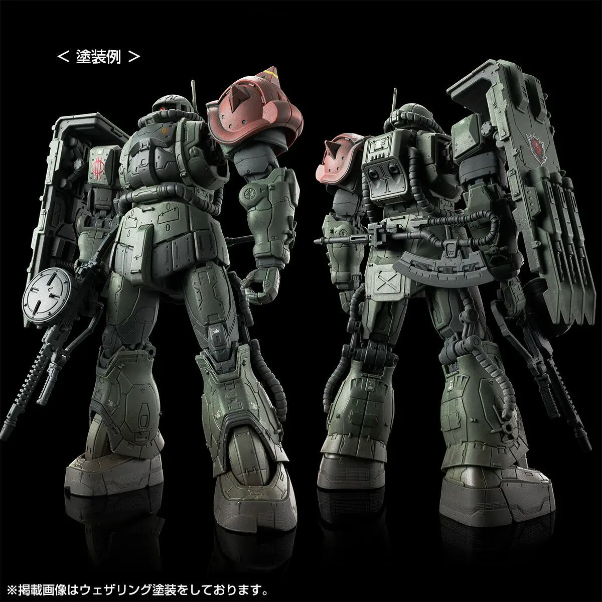 BANDAI PB LIMITED HG:RFV 1/144 ZAKU Ⅱ F TYPE LeSEAN & ZAKU Ⅱ [UNIDENTIFIED TYPE] LeSEAN [RFV] Anime Figure Assembly Model Toy