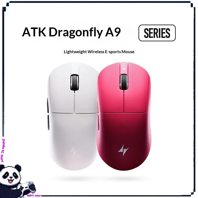 Atk A9 Se Plus/Pro Max/Ultimate/Ultra Max Game Wireless Bluetooth Mouse Esports Tri-Mode Nearlink Mousepc Fps Csgo Varorant