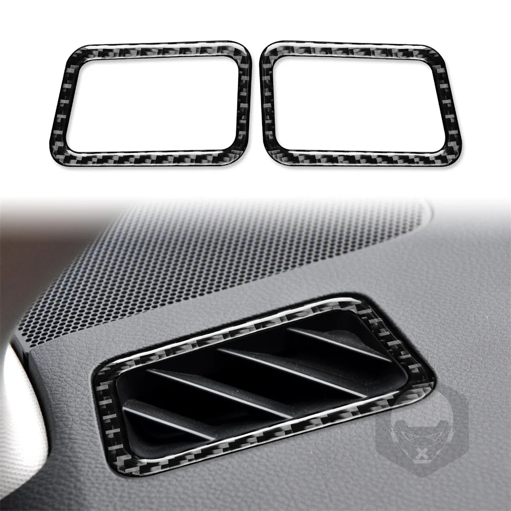 

2PCS for Subaru Forester 13-18 Instrument Upper Air Vent Carbon Fiber Decorative Stickers Car Decoration