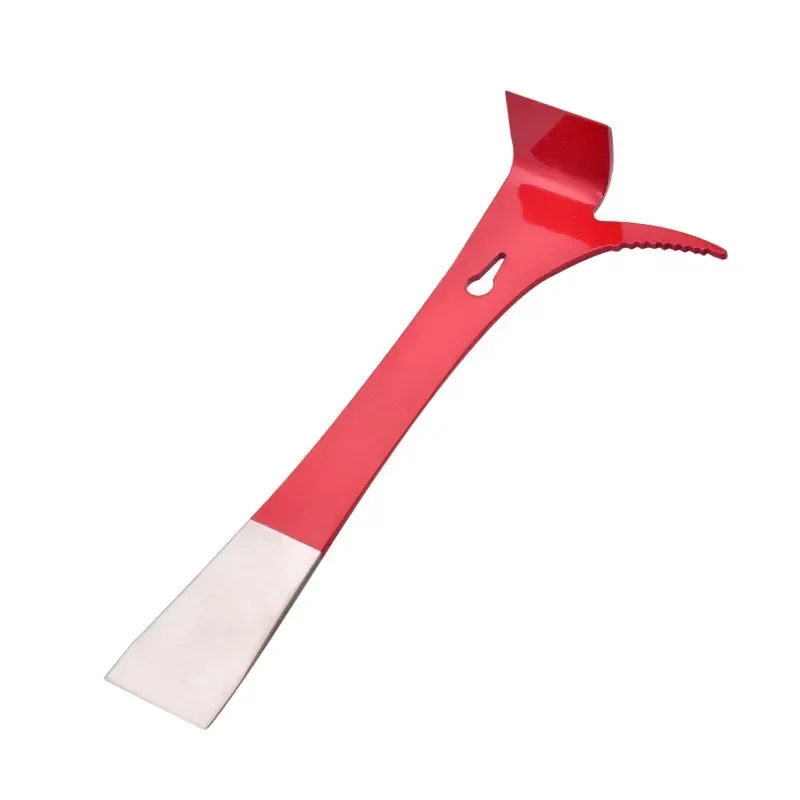 

5PCS Bends often use red paint thumb scraper, multifunctional scraper, stainless steel honey cutting knife, honey cutting fork