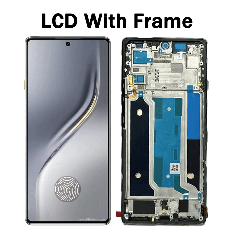6,78-calowy ekran AMOLED do Tecno Camon 40 LCD CM5, zestaw wyświetlacza dotykowego z digitizerem do Tecno Camon40 4G, ramka wyświetlacza — zdjęcie produktu 4