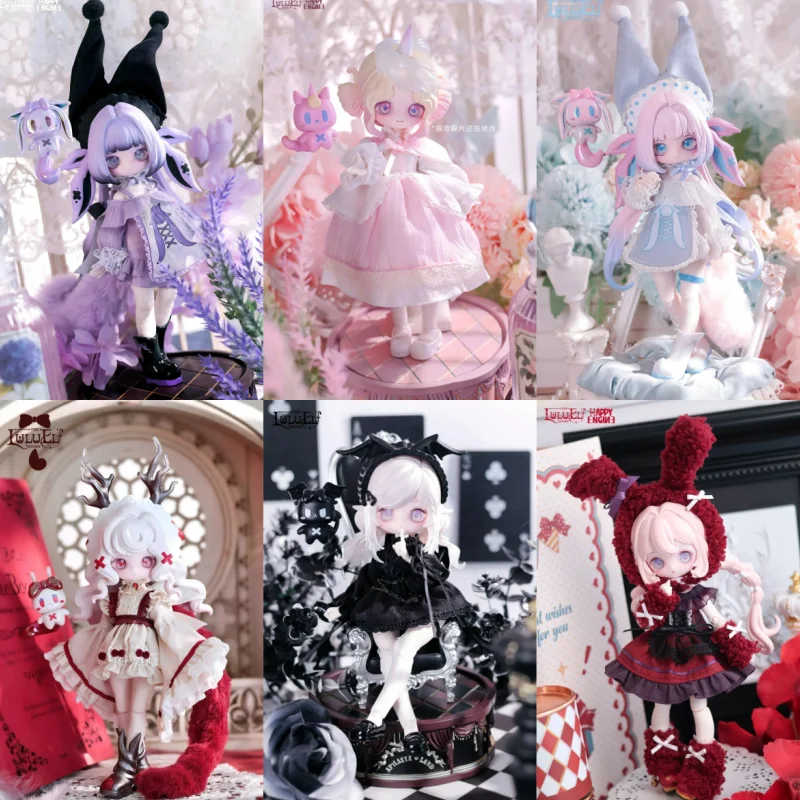 Original The Luluelf Story Series 1/12 Bjd Blind Box Kawaii Anime Figure 12 Points Bjd Movable Doll Collection Toy Figurine Gift