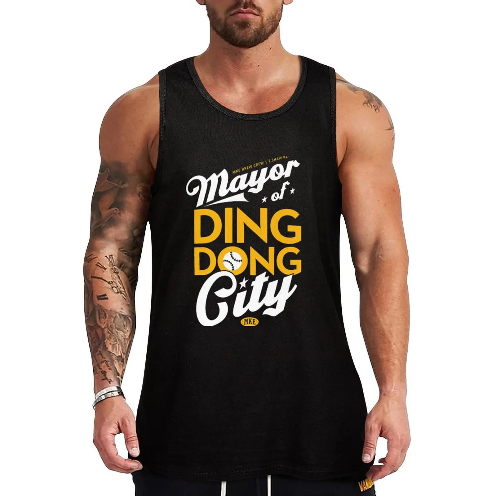 Travis Shaw - Mayor of Ding Dong City Tank Top basketball clothing anime