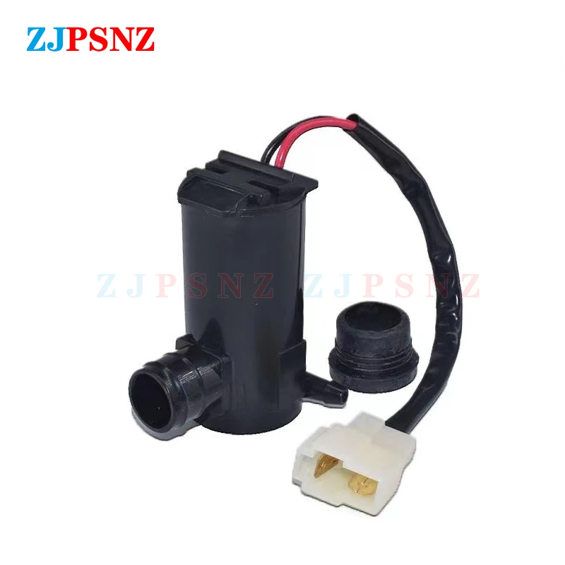 12V 24V Car Glass Wiper Windshield Wiper Washer Pump Water Jet Motor Cleaning Pump Motor Auto Automotive Glass Wiper Clean Motor