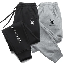 SPYDER-Pantalones deportivos informales para hombre, pantalón de chándal Harajuku, a la moda, S-3XL, novedad de 2024