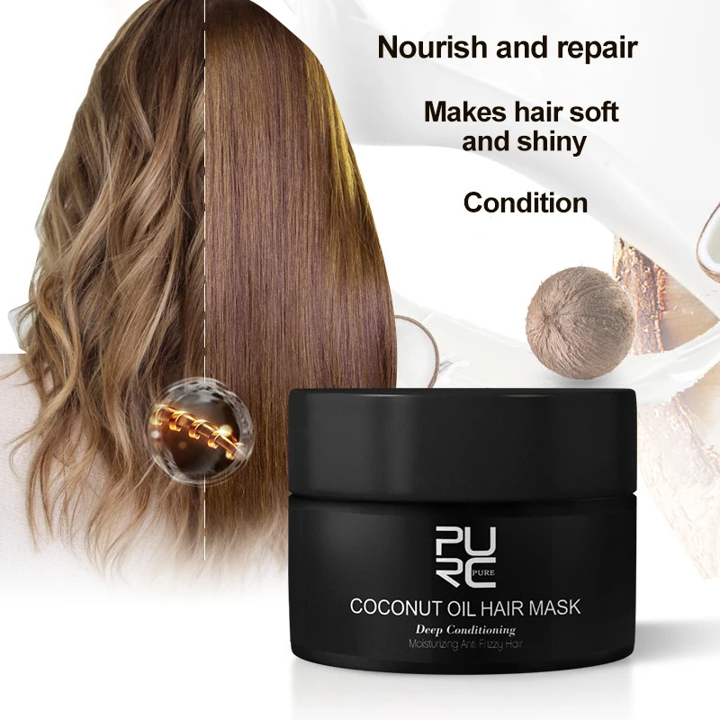 New Keratin Collagen Hair Mask Deeply Repair Dry Split Ends Frizzy Damaged Moisturize Soft Smooth Shiny Women Hair Care Products