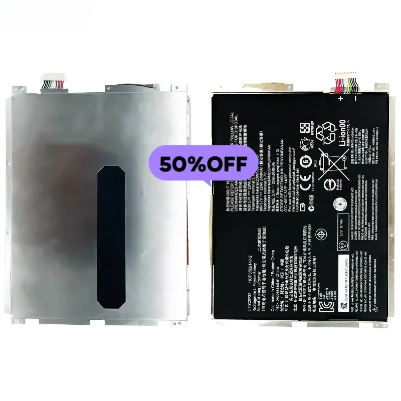 L11C2P32 for Lenovo S6000 A10-70/A7600-F/BA6000F/S600H/S6000F/H/L Tablet Batteries High Quality Replacement Bateria Grade A Cell