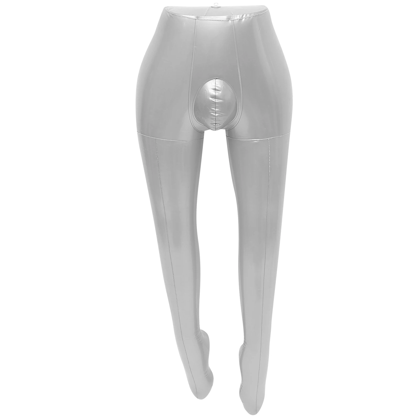 

Inflatable Mannequin Half Body Male Pants Display PVC Blow Up Leg Model Trousers Storage Foldable Proportion Clothes Shop