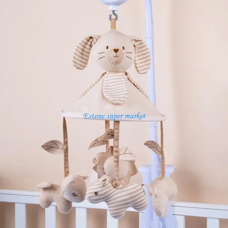 090B Baby Educational Crib Hanging Toy Rotating Mobile Activity Visual Training Toy