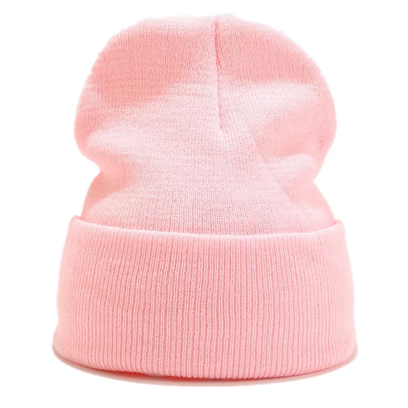 Winter Hats for Women Men Beanies Knitted Hat Girls Female Beanie Caps Warmer Solid Soft Bonnet Casual Cap Hat 2022 Wholesale