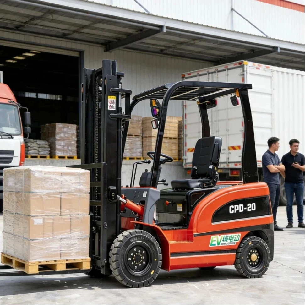 

2Ton Electric Forklift Indoor Cold Storage Quiet EPA CE Certified Warehouse Safe Low Noise