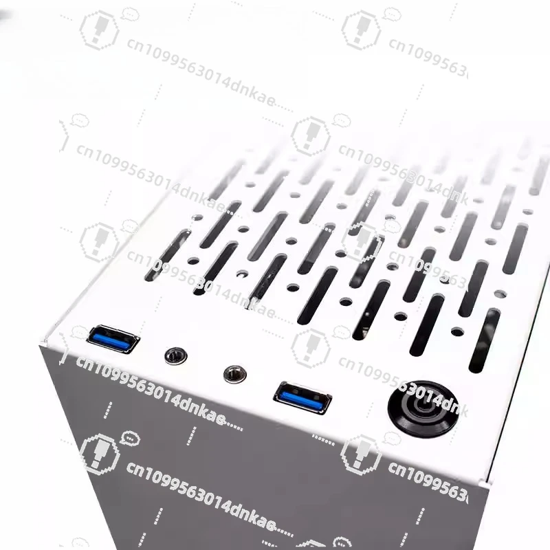 

Mini ITX Chassis Customizable All-Aluminum Portable Computer Desktop DIY Shell Small Nas Chassis by Youpin