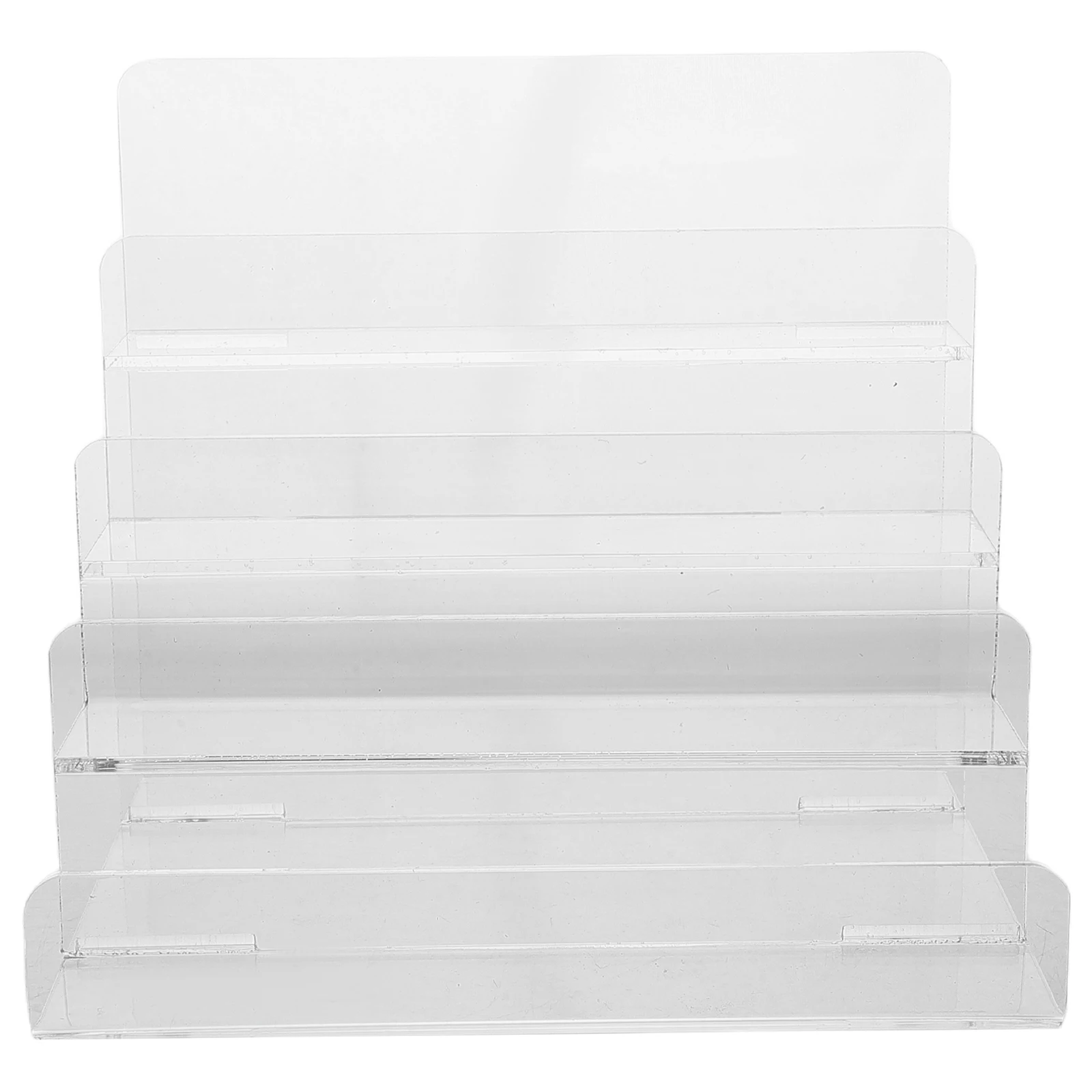 

Acrylic Display Stand Handbag Rack Wallet Sunglasses Shelf Storage Organizer Multilayered High Transparency For Malls