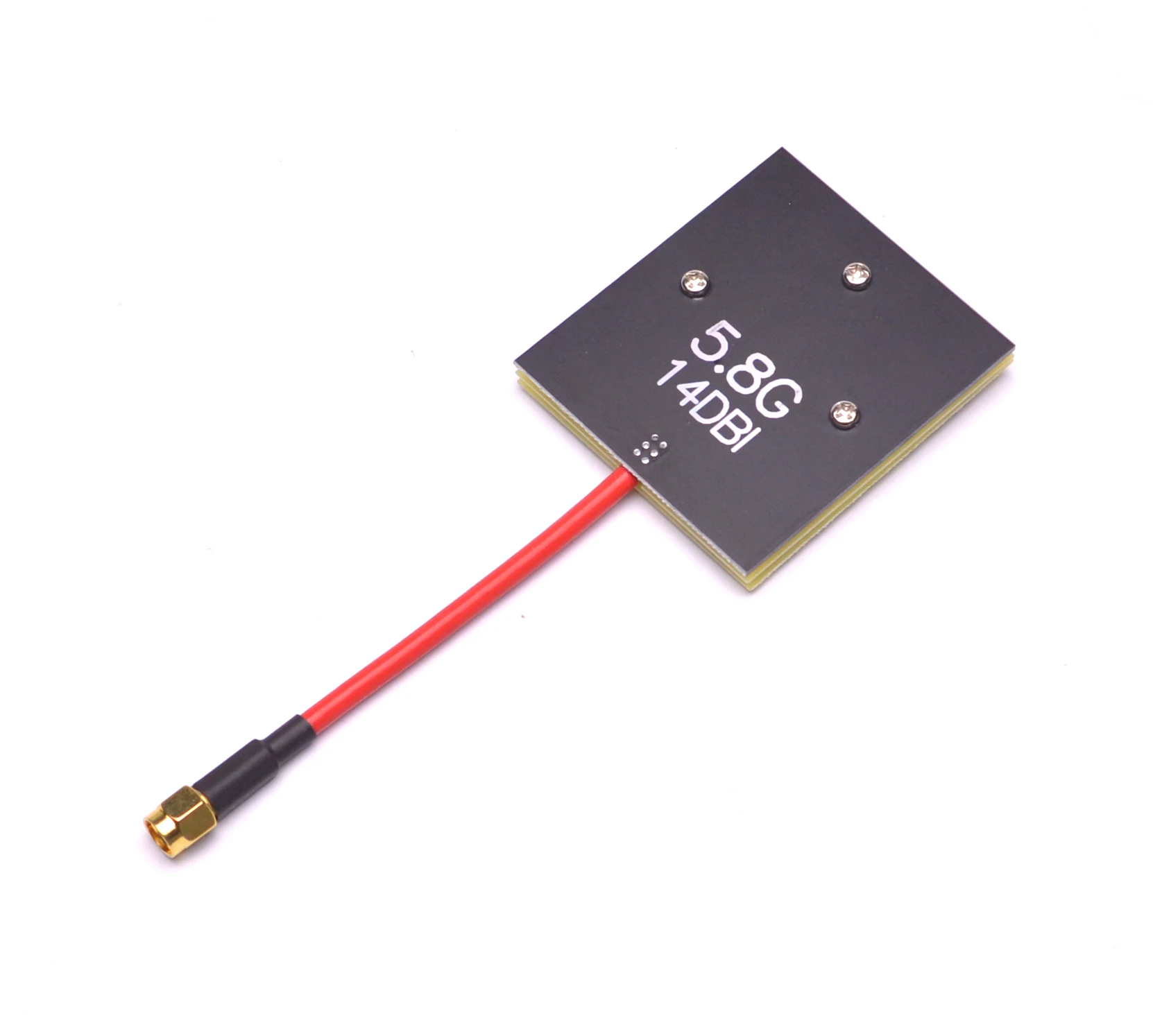 FPV 5,8 G 5,8 GHz 14 dBi High Gain Directional Patch Antenne für Phantom RC832 RC805 Empfänger QAV250 F450 Quadcopter (SAM RP-SMA)