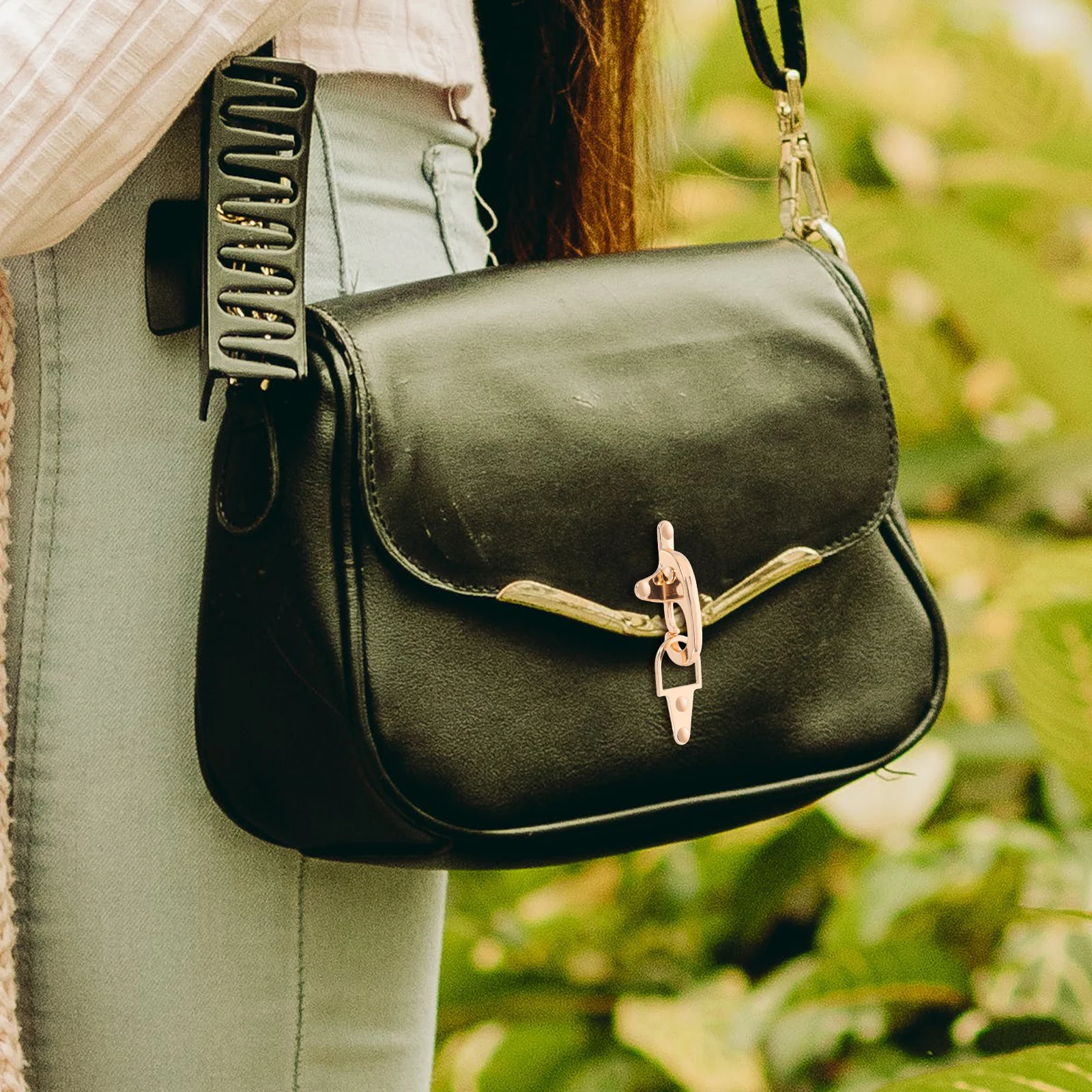 

2 Sets Metal Clothing Belt Buckles Sturdy Coat Fastener Shawl Clasp Toggle Elegant Closure For Outerwear Cape Backpack