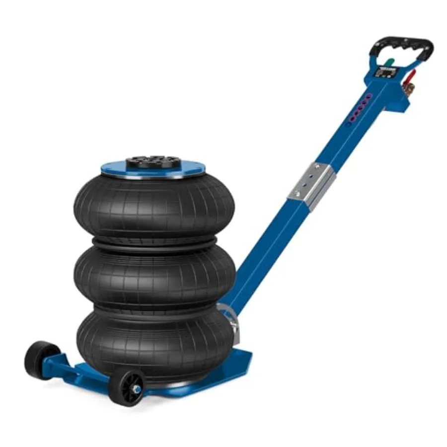 

Air Jack 3 Ton/6600 LBS Pneumatic Jack Triple Air Bag Jack Lift w/Long Adjustable Handle Fast Lifting Air Jacks for Cars Liftin