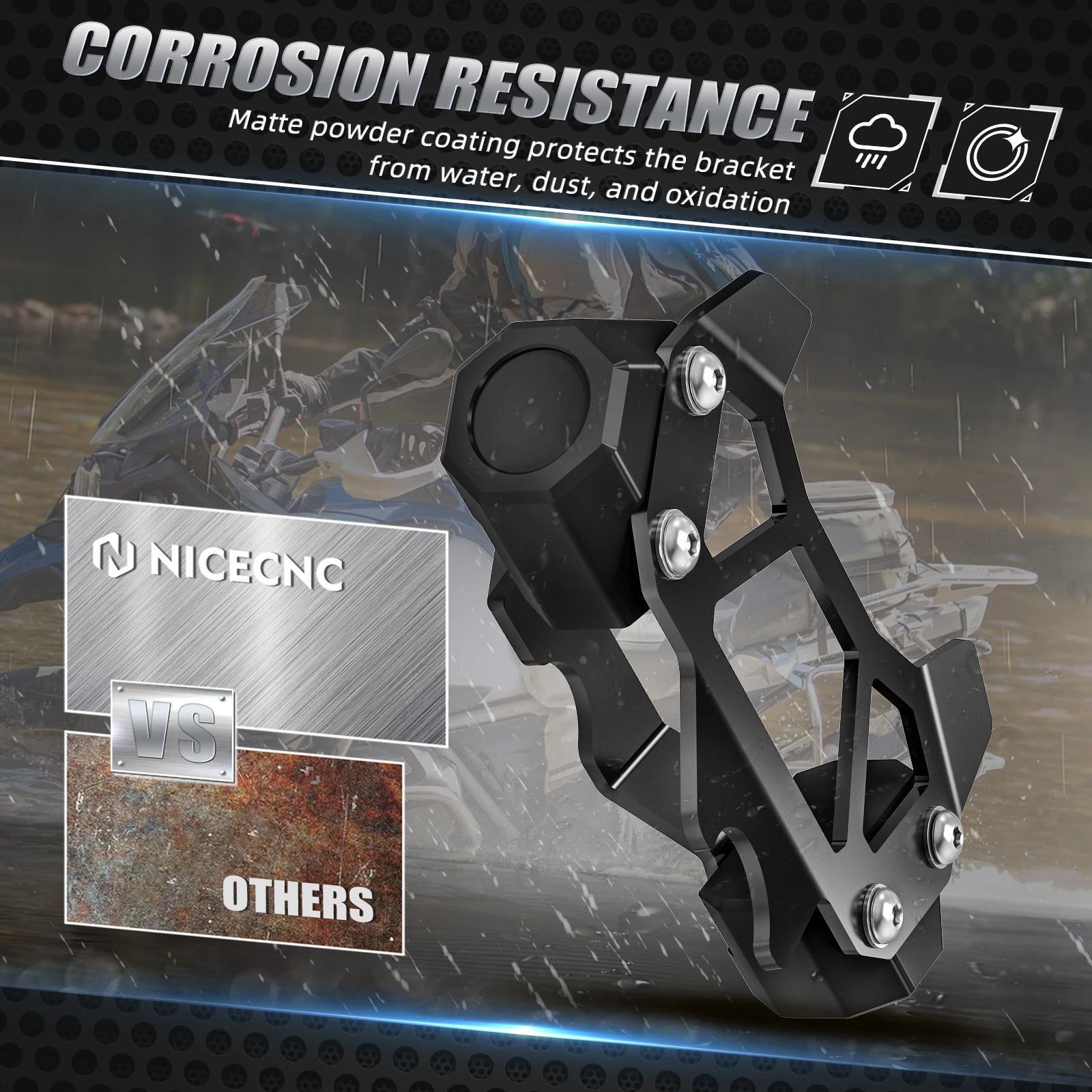 For BMW R1250GS Adventure 2018-2024 Steering Stop Steering Wheel Limiter For BMW R1200GS Adventure 2014-2018 R 1200 GS 2016-2018 - Image 3