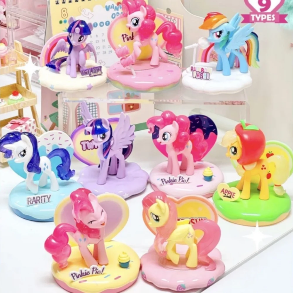 Genuine Original Rainbow Pony Hand Puppet Sweetheart Series Blind Box Gift Cute Ornaments Doll Tide Play In Stock