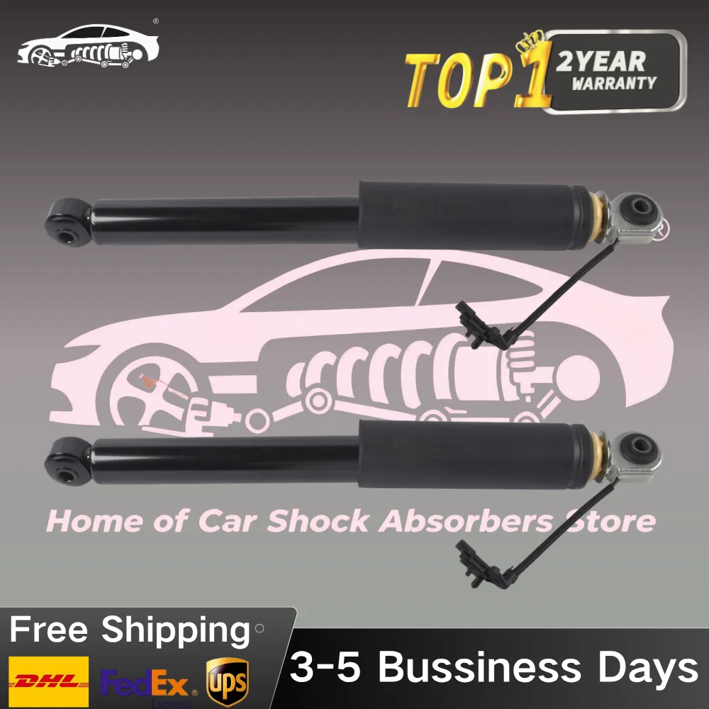 Pair Rear Shock Strut Assys with Magneride For GMC Sierra 1500 Denali 2015-2018 84178213