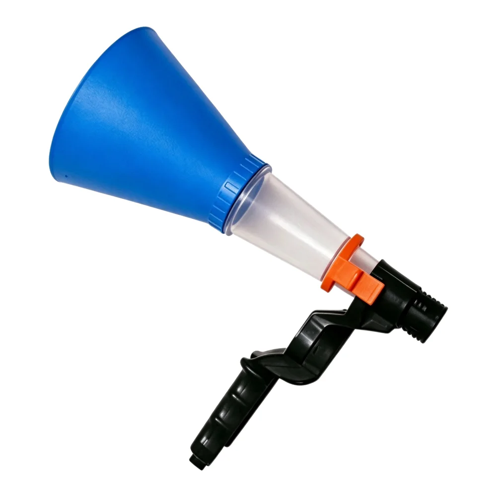 Leak Car Oil Funnel with Expanding Seal Technology for Mess Free Engine Oil Filling and Gas Tank Refilling Tasks