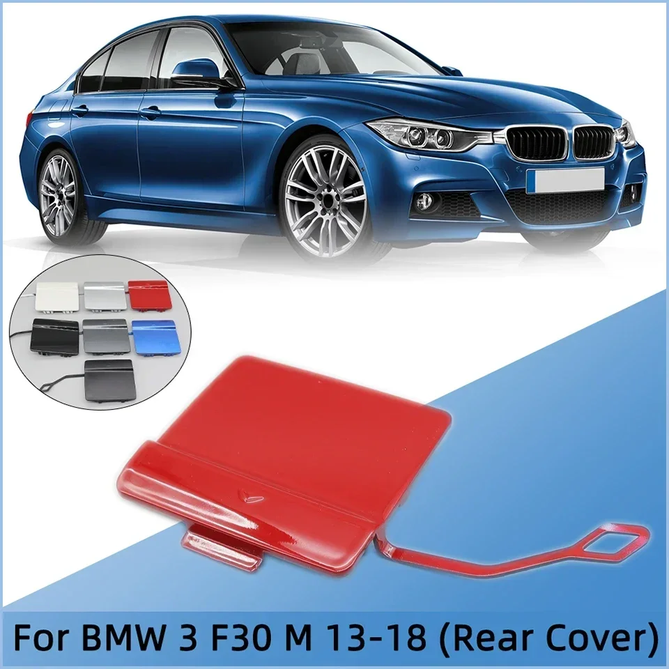 

Auto Rear Bumper Towing Hook Eye Cover Lid For BMW 3 320 325 328 330 F30 M M-Sport Sedan 2013-2018 High Quality Tow Bar Cap Trim