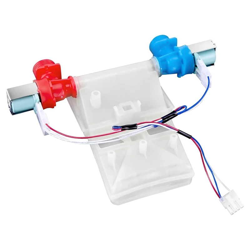 W 11101906   W 11210463   Valve d'entrée d'eau pour lave-linge Whirlpool Amana Maytag Crosley Roper, remplacement W 10869803 -AT64