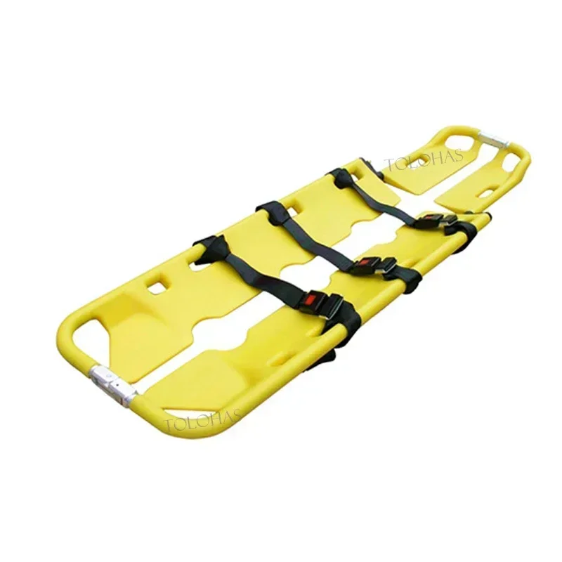 Hospital Emergency Patient Transfer High Strength Plastic Separate Type Scoop Stretcher(YJH-D-4)