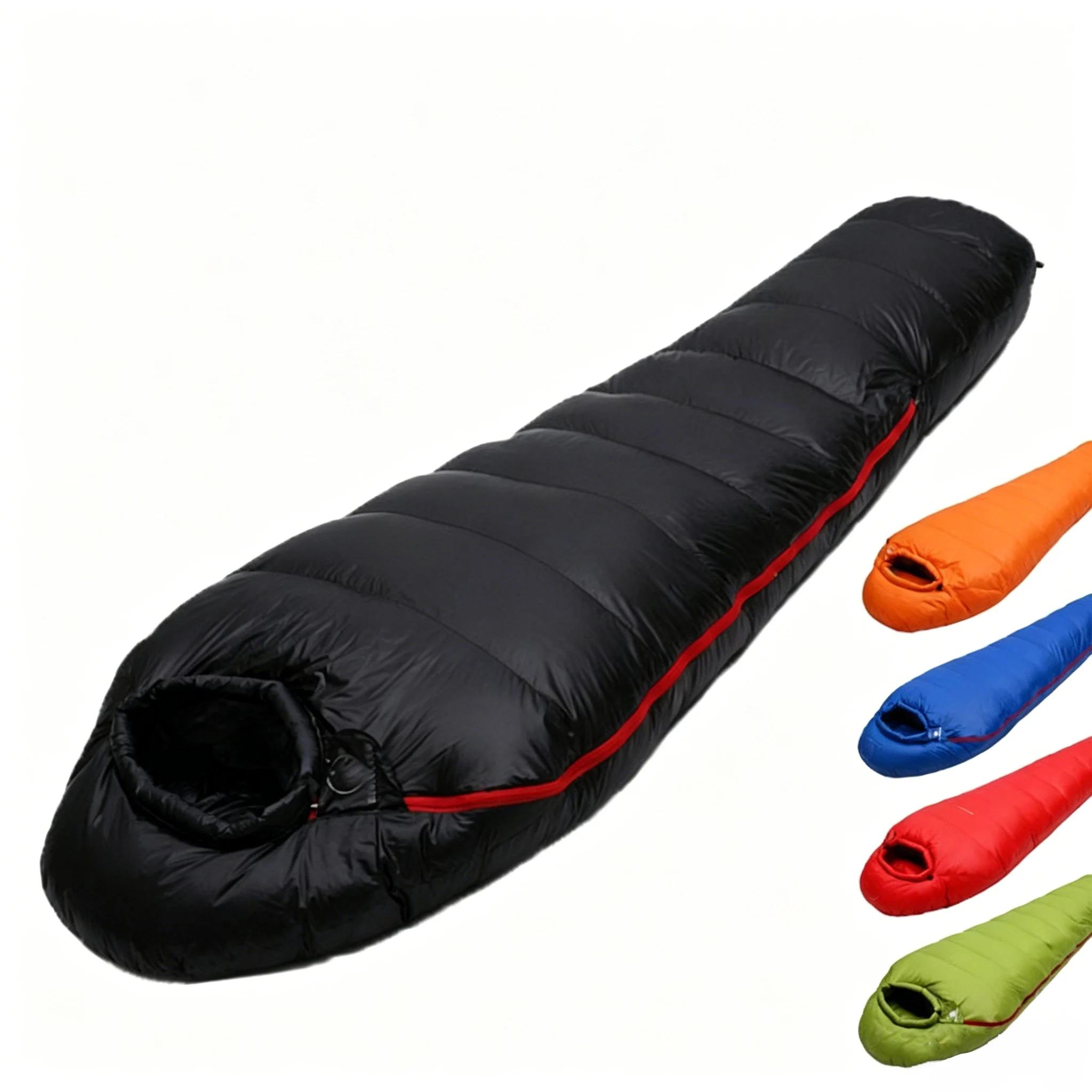 Ultralight Down Sleeping Bag Winter Warm Camping Bag with Compression Sack for Outdoor Backpacking and Hiking