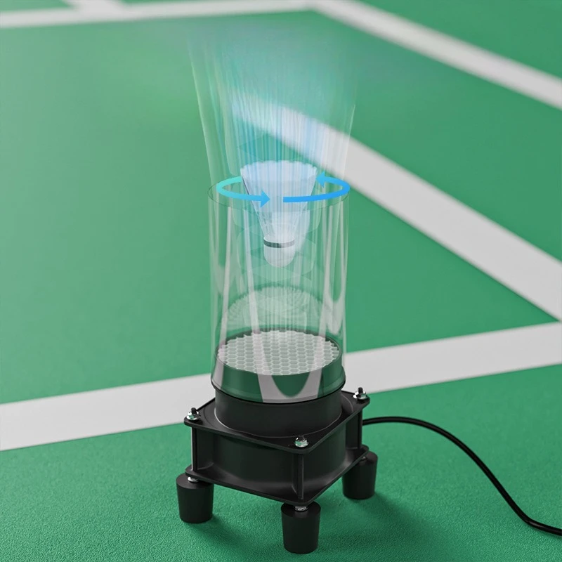 Adjusting Badminton Wind Test Device Professional Badminton Wind Tunnel Plastic Shuttlecock Repair Tools Portable Ball Equipment
