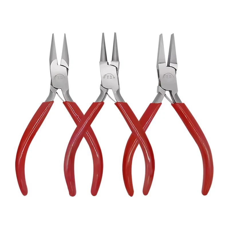 

Flat nose pliers, pointed nose pliers, round nose pliers 130mm, pointed nose pliers fixed pliers, jewelry tools